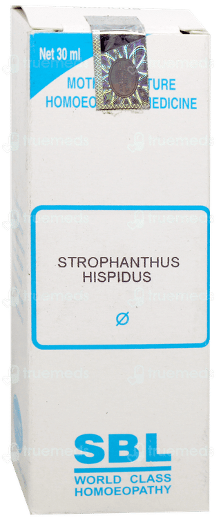 Sbl Strophanthus Hispidus Q Mother Tincture 30Ml